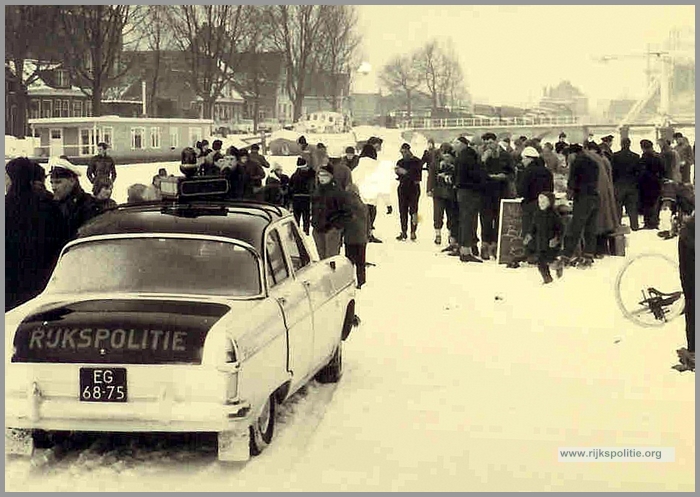 RPG Enkhuizen 1960 1970 CD 62 Oosterhaven winter 62-63(7V)