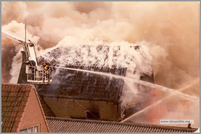 RPG Enkhuizen 1980 1989 CD 82 brand stadshb foto28-03-1982(7V)