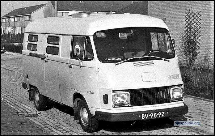 RPG Amsterdam Parketgroep 1971 Meijer Hanomag   Henschel F20(bw)(7K)