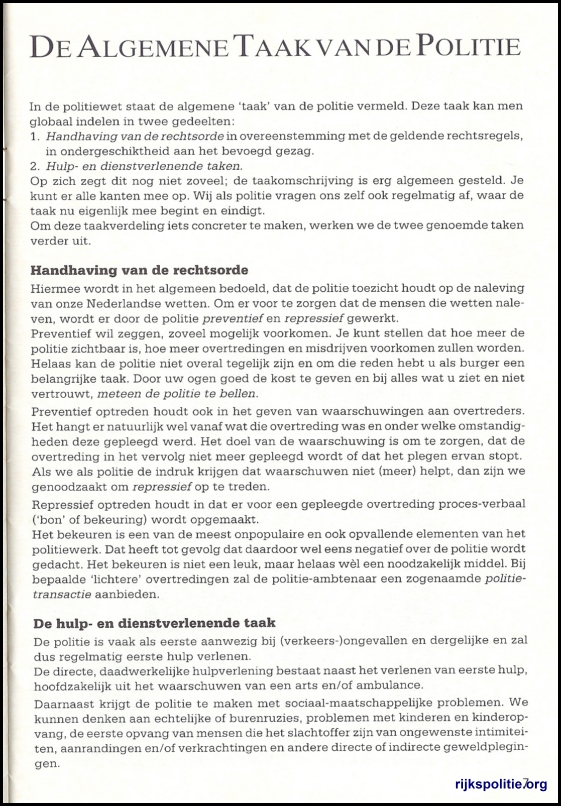 RPG Scherpenzeel Politieinfo 87 es 4b (VV)