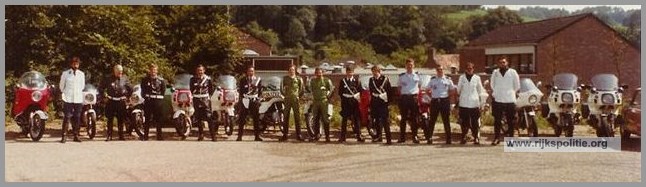 RPVKG Maastricht 1982 Internationaal politietreffen Maastricht Motorcity(7V)