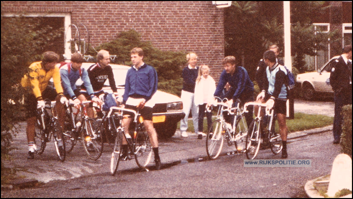 GRP Hazerswoude 1985 Politiebureau Hazerswoude Rijndijk  bw(7V)