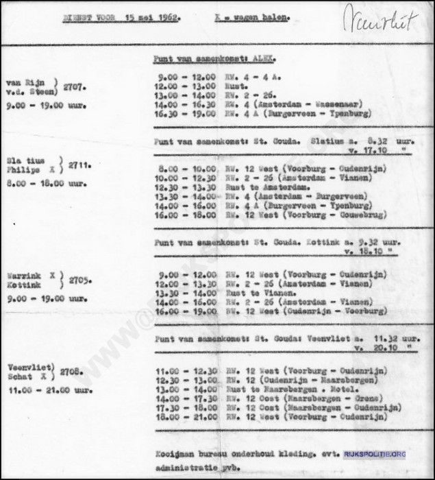 SBV DOC 1966 RvR Oudste dienstrooster uit 1962 001 bw(7V)(WM)